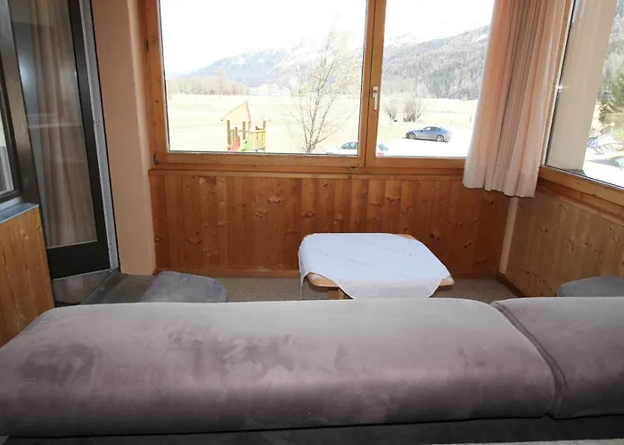 Appartement Residenza Lagrev 1 Zimmerwohnung Nr 018 - Typ 12b - Hochparterre - Ost Sils-Maria